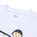 キッズ Youth 長袖 コットン Tシャツ ちびまる子ちゃん フラッグロゴ まる子 ホワイト | NEW ERA ニューエラ公式オンラインストア