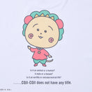 長袖 コットン Tシャツ コジコジ COJI-COJI ホワイト レギュラーフィット | NEW ERA ニューエラ公式オンラインストア