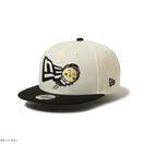 キッズ | Youth 9FIFTY コジコジ COJI-COJI フラッグロゴ クロームホワイト ブラックバイザー | NEW ERA ニューエラ公式オンラインストア