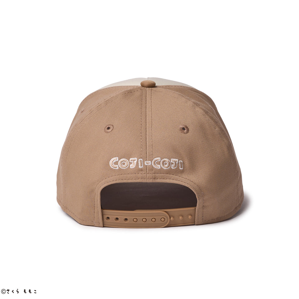 9FORTY A-Frame コジコジ COJI-COJI クロームホワイト/キャメル | NEW ERA ニューエラ公式オンラインストア