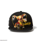 キッズ Youth 9FIFTY 最強王図鑑 LOCK ON ライオン ティラノサウルス ブラック