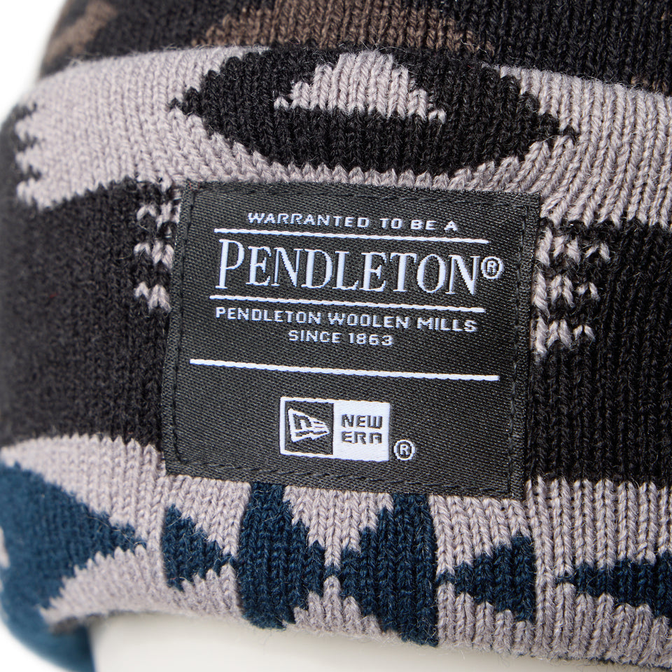 ベーシック カフニット Pendleton ペンドルトン ブラック | NEW ERA ニューエラ公式オンラインストア