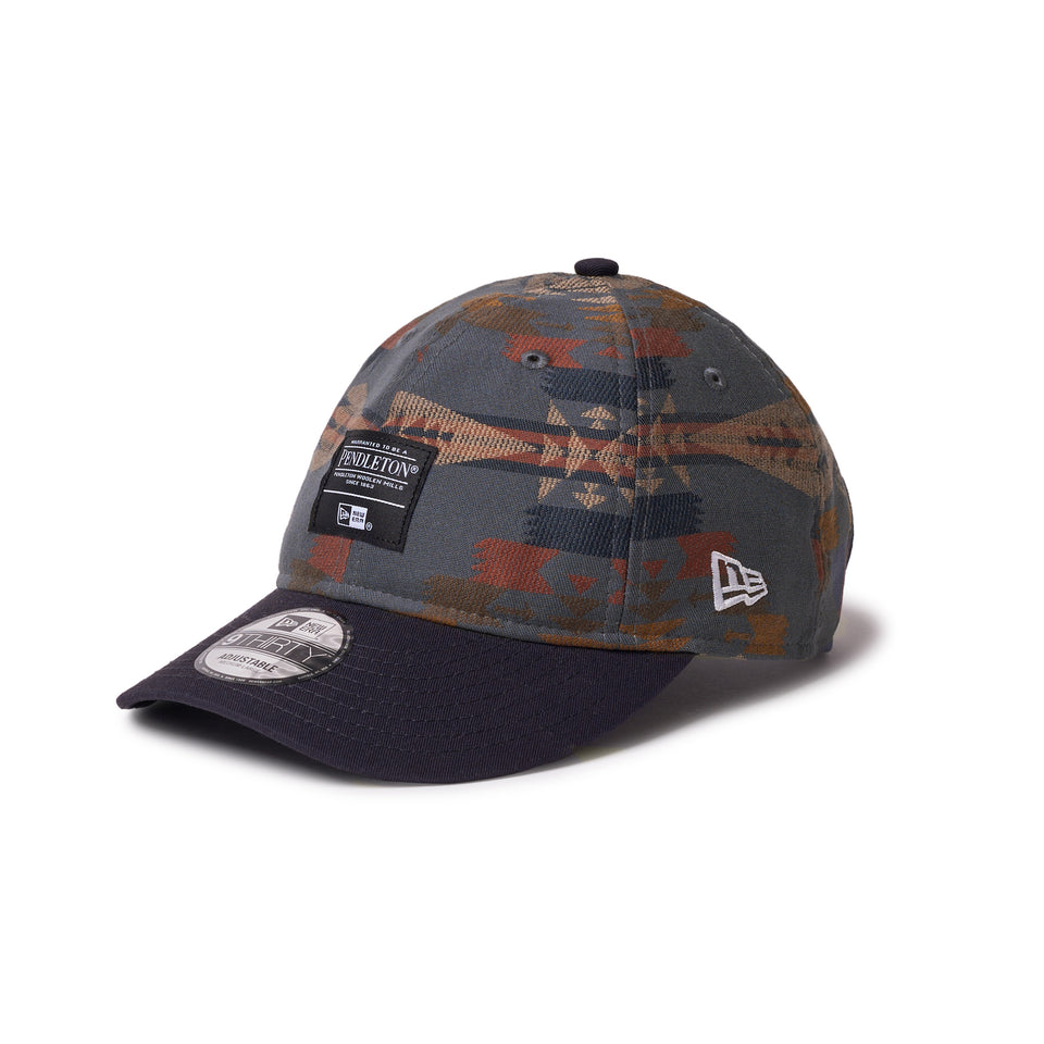 9THIRTY Pendleton ウーブンパッチ ネイビー