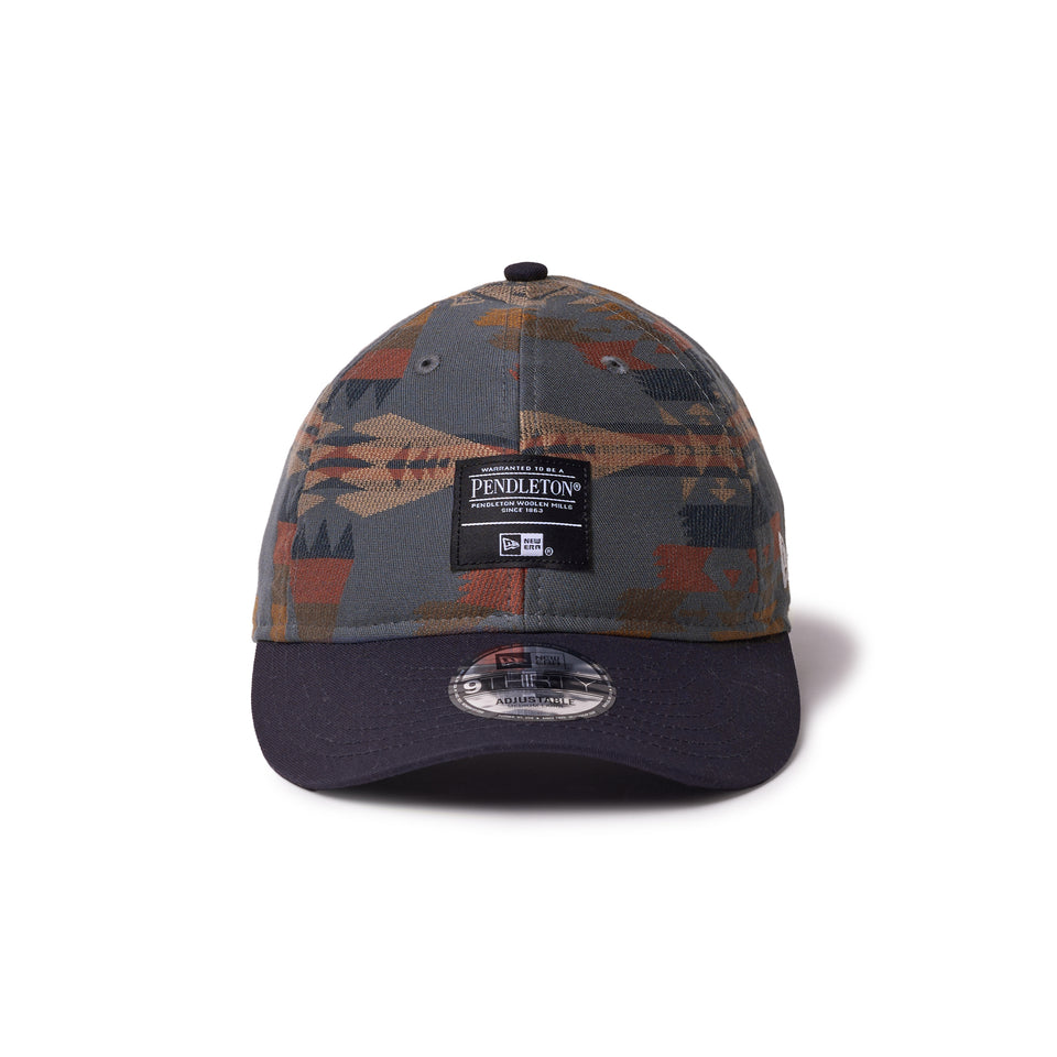 9THIRTY Pendleton ウーブンパッチ ネイビー