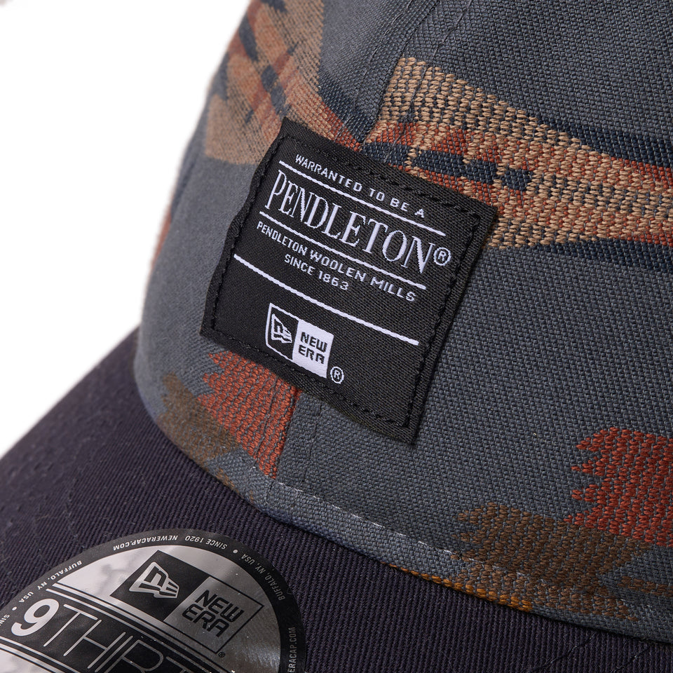9THIRTY Pendleton ウーブンパッチ ネイビー