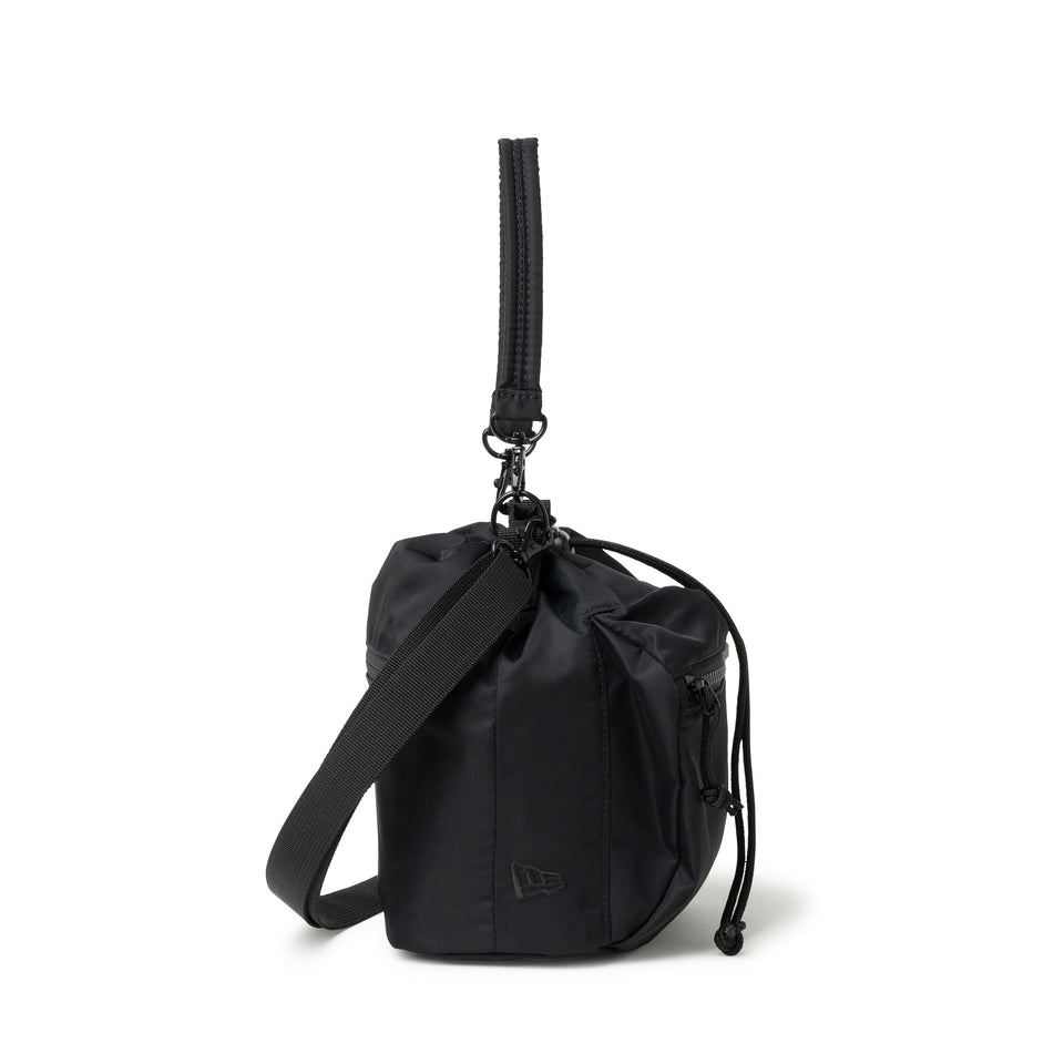 2WAY ドローストリング ポーチ 3L Y's FW25 ナイロンツイル ブラック