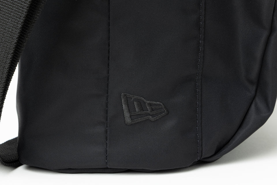 2WAY ドローストリング ポーチ 3L Y's FW25 ナイロンツイル ブラック