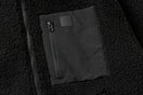ボアブルゾン Y's FW25 レザーパッチ ブラック