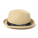 The Fedora フェドーラ ブラックペイズリーテープ ナチュラル 26SS | NEW ERA ニューエラ公式オンラインストア