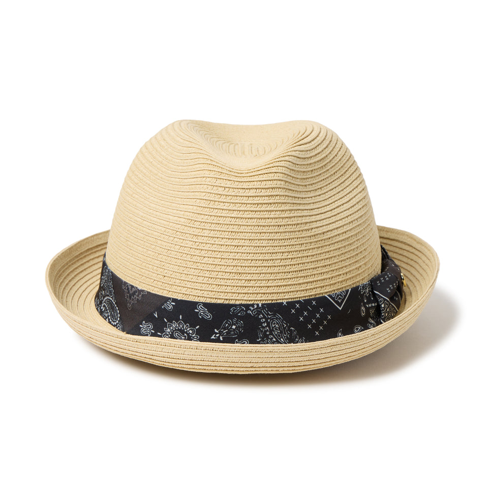 The Fedora フェドーラ ブラックペイズリーテープ ナチュラル 26SS | NEW ERA ニューエラ公式オンラインストア