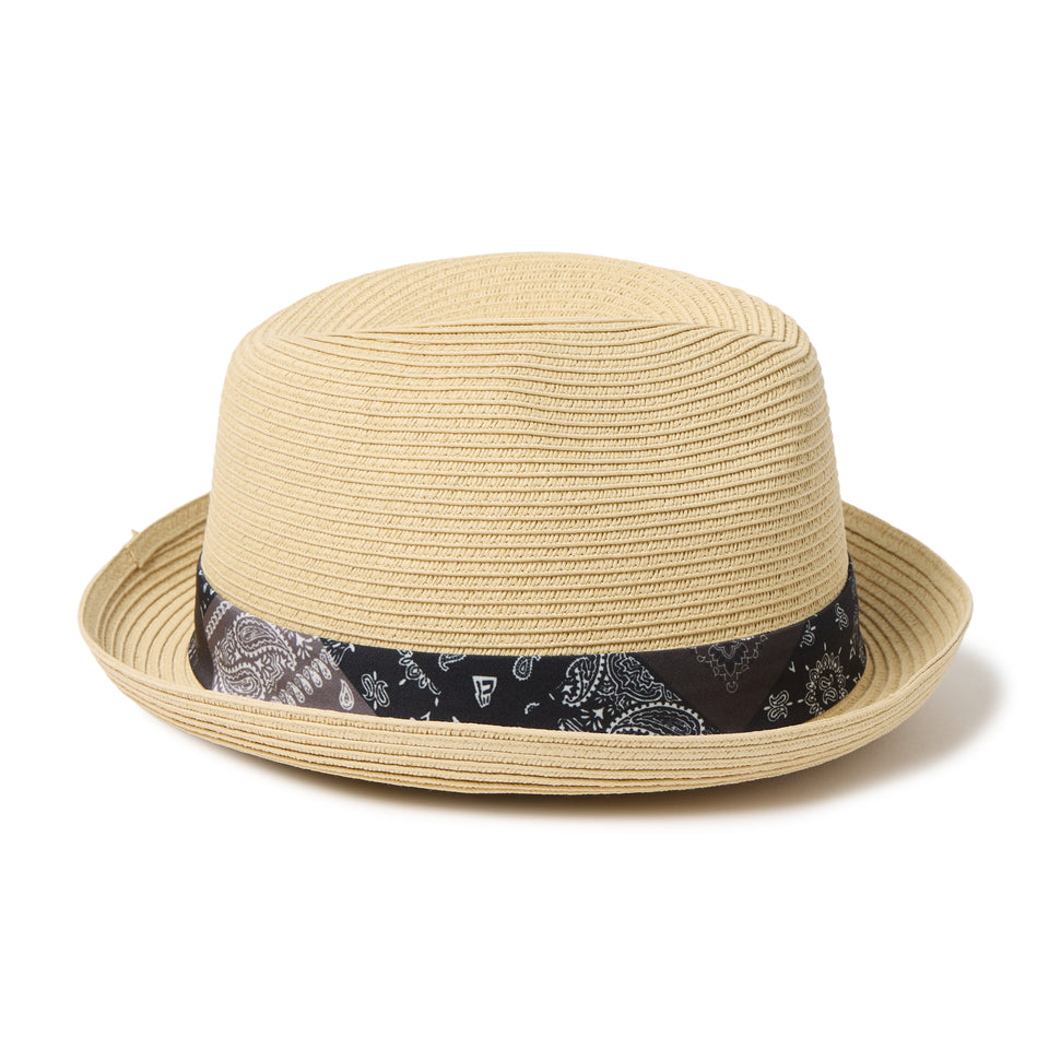 The Fedora フェドーラ ブラックペイズリーテープ ナチュラル 26SS | NEW ERA ニューエラ公式オンラインストア