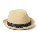 The Fedora フェドーラ ブラックペイズリーテープ ナチュラル 26SS | NEW ERA ニューエラ公式オンラインストア
