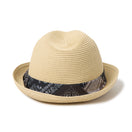 The Fedora フェドーラ ブラックペイズリーテープ ナチュラル 26SS | NEW ERA ニューエラ公式オンラインストア