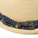 The Fedora フェドーラ ブラックペイズリーテープ ナチュラル 26SS | NEW ERA ニューエラ公式オンラインストア