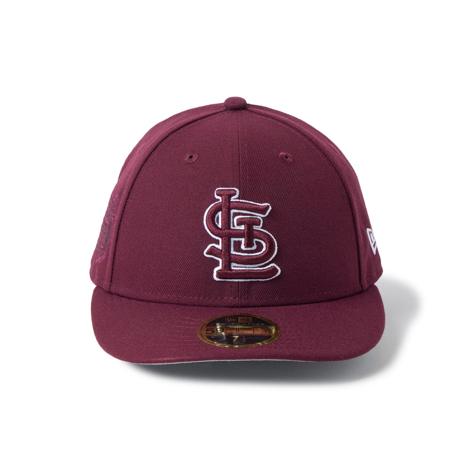 LP 59FIFTY MLB Color Variation セントルイス・カージナルス フローステッドバーガンディー | NEW ERA ニューエラ公式オンラインストア