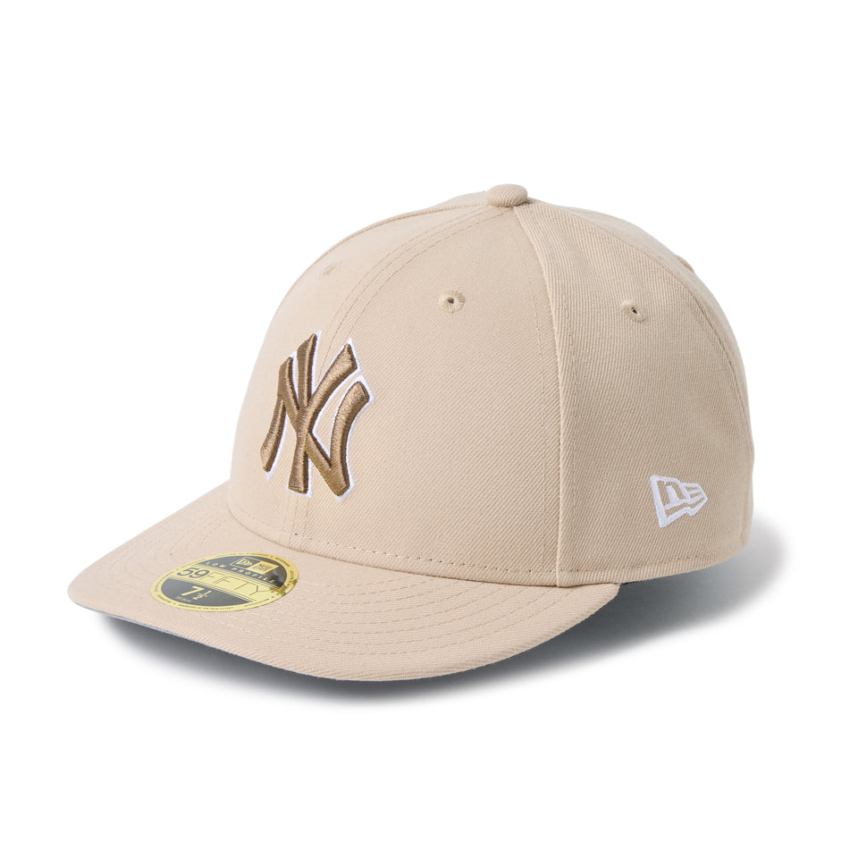 LP 59FIFTY MLB Color Variation ニューヨーク・ヤンキース ニューベージュ  | NEW ERA ニューエラ公式オンラインストア