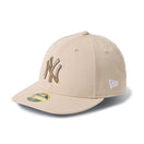 LP 59FIFTY MLB Color Variation ニューヨーク・ヤンキース ニューベージュ  | NEW ERA ニューエラ公式オンラインストア