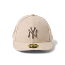 LP 59FIFTY MLB Color Variation ニューヨーク・ヤンキース ニューベージュ  | NEW ERA ニューエラ公式オンラインストア