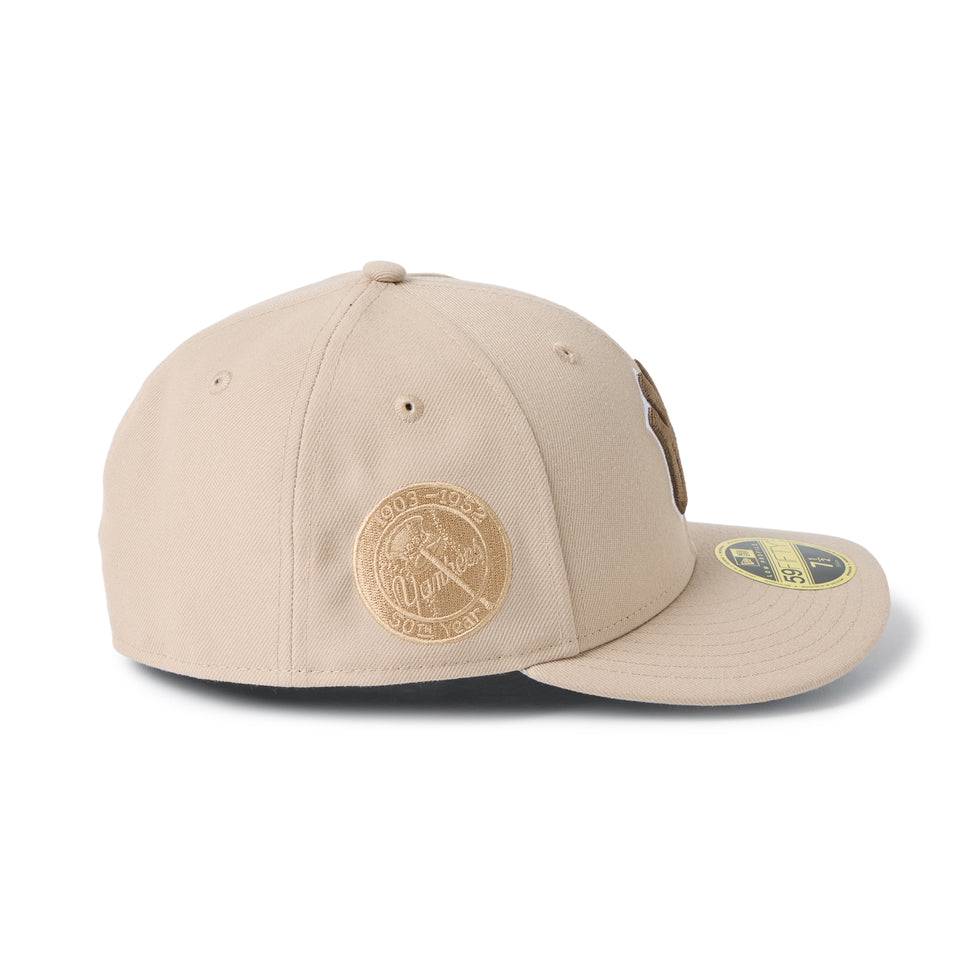 LP 59FIFTY MLB Color Variation ニューヨーク・ヤンキース ニューベージュ  | NEW ERA ニューエラ公式オンラインストア