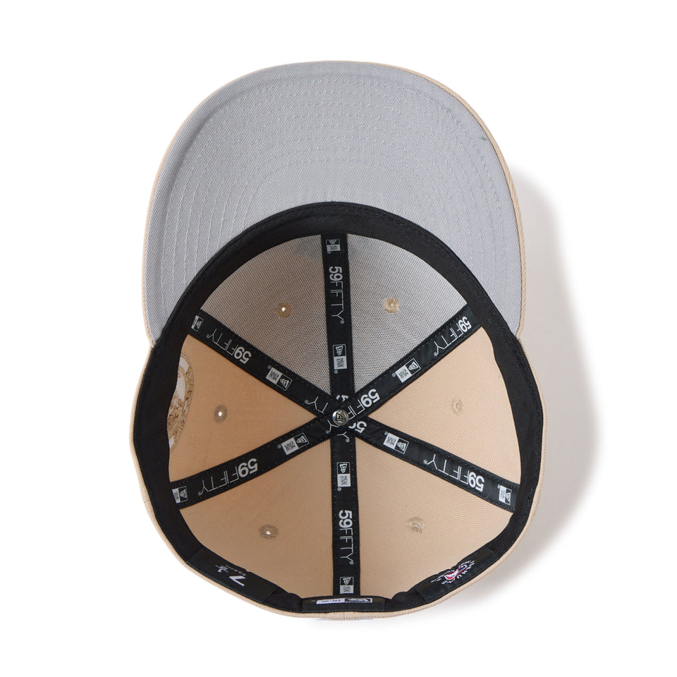 LP 59FIFTY MLB Color Variation ニューヨーク・ヤンキース ニューベージュ  | NEW ERA ニューエラ公式オンラインストア