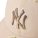 LP 59FIFTY MLB Color Variation ニューヨーク・ヤンキース ニューベージュ  | NEW ERA ニューエラ公式オンラインストア