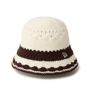 クロシェ ニットバケット Crochet Knit Border クローム/バーントウッド | NEW ERA ニューエラ公式オンラインストア