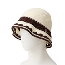 クロシェ ニットバケット Crochet Knit Border クローム/バーントウッド | NEW ERA ニューエラ公式オンラインストア