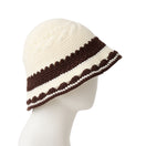 クロシェ ニットバケット Crochet Knit Border クローム/バーントウッド | NEW ERA ニューエラ公式オンラインストア