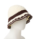 クロシェ ニットバケット Crochet Knit Border クローム/バーントウッド | NEW ERA ニューエラ公式オンラインストア