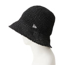 バケット01 セーラーブリム Paper Crochet Hat ブラック | NEW ERA ニューエラ公式オンラインストア