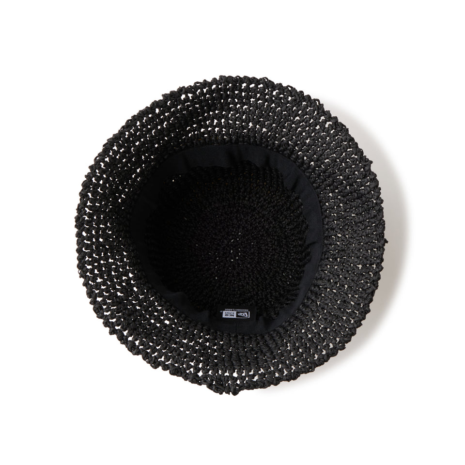 バケット01 セーラーブリム Paper Crochet Hat ブラック | NEW ERA ニューエラ公式オンラインストア