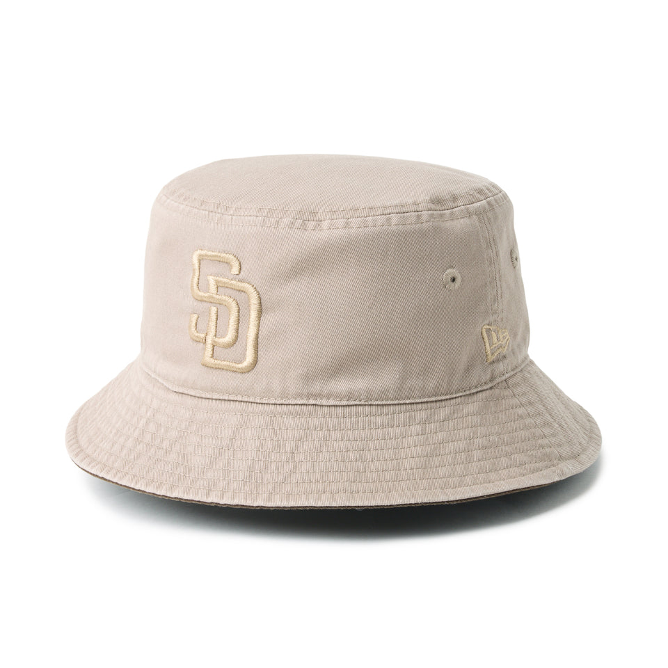 バケット01 MLB Bucket Hat リバーシブル Reversible サンディエゴ・パドレス アッシュブラウン/ウォルナット | NEW ERA ニューエラ公式オンラインストア