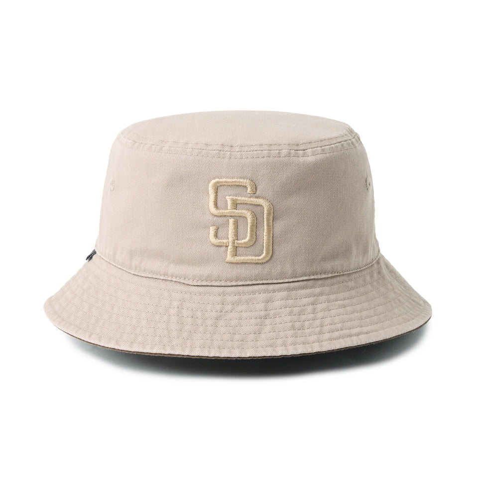 バケット01 MLB Bucket Hat リバーシブル Reversible サンディエゴ・パドレス アッシュブラウン/ウォルナット | NEW ERA ニューエラ公式オンラインストア