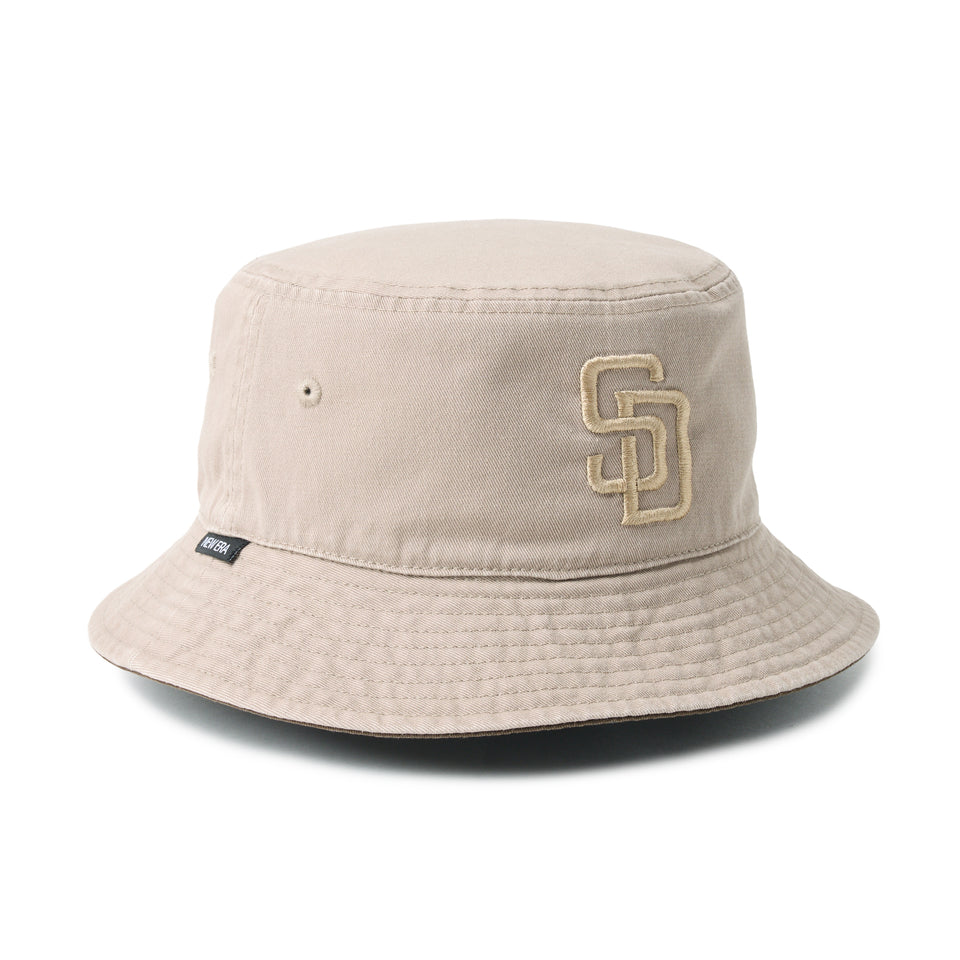バケット01 MLB Bucket Hat リバーシブル Reversible サンディエゴ・パドレス アッシュブラウン/ウォルナット | NEW ERA ニューエラ公式オンラインストア