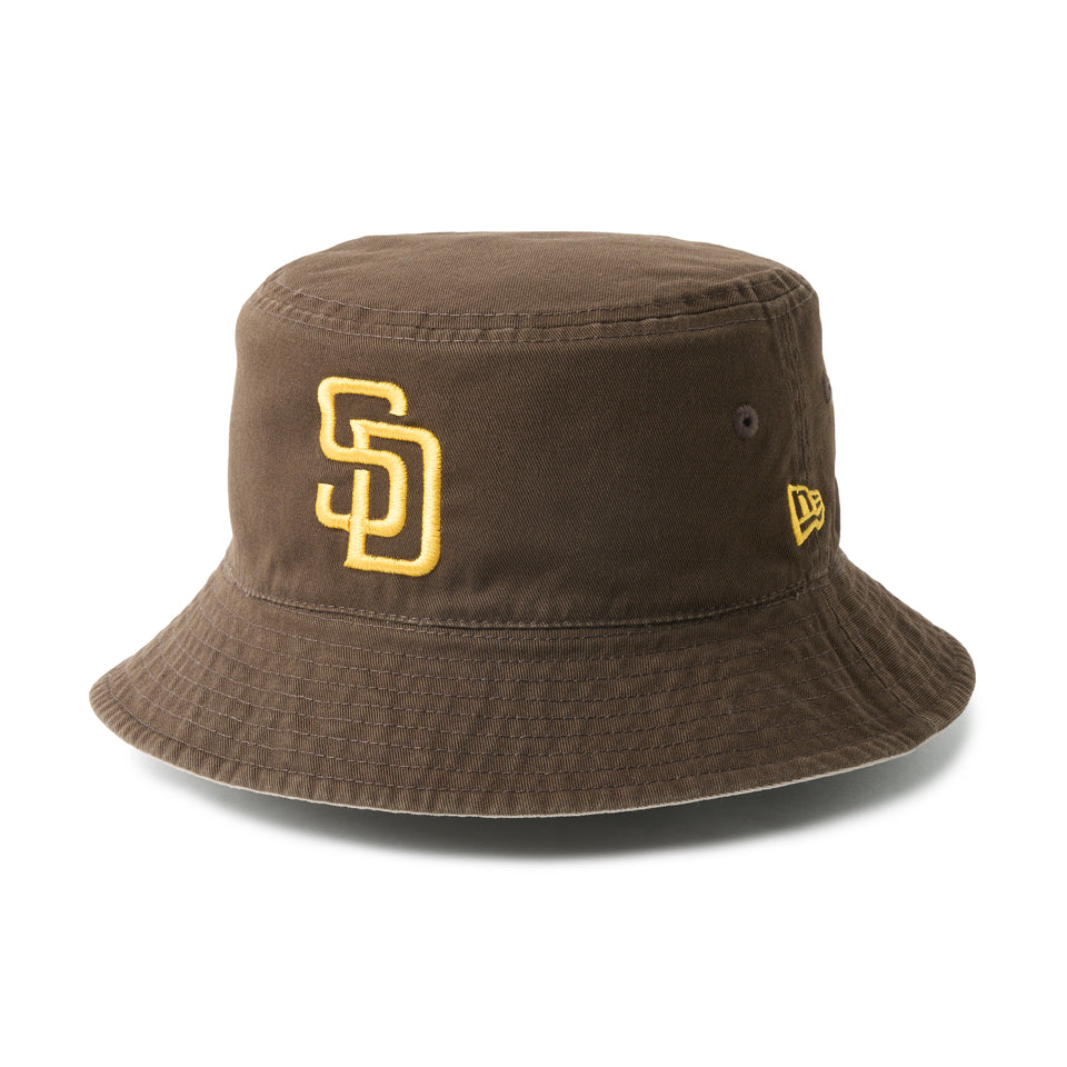バケット01 MLB Bucket Hat リバーシブル Reversible サンディエゴ・パドレス アッシュブラウン/ウォルナット | NEW ERA ニューエラ公式オンラインストア