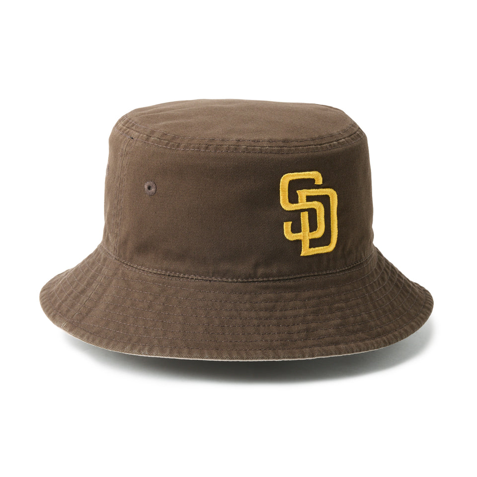 バケット01 MLB Bucket Hat リバーシブル Reversible サンディエゴ・パドレス アッシュブラウン/ウォルナット | NEW ERA ニューエラ公式オンラインストア