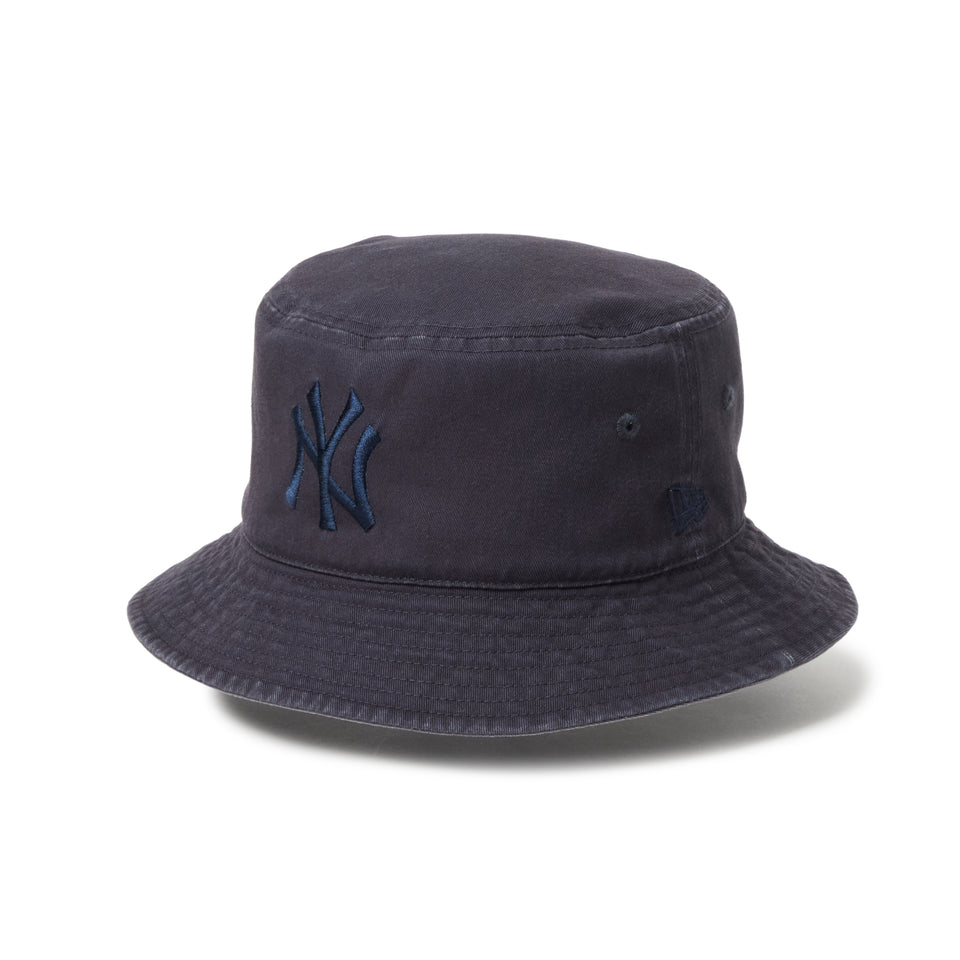 バケット01 MLB Bucket Hat リバーシブル Reversible ニューヨーク・ヤンキース ネイビー/ダークグラファイト | NEW ERA ニューエラ公式オンラインストア