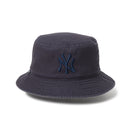 バケット01 MLB Bucket Hat リバーシブル Reversible ニューヨーク・ヤンキース ネイビー/ダークグラファイト | NEW ERA ニューエラ公式オンラインストア