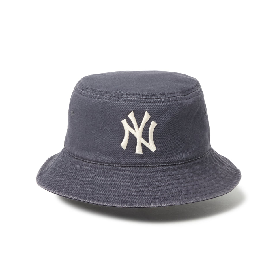 バケット01 MLB Bucket Hat リバーシブル Reversible ニューヨーク・ヤンキース ネイビー/ダークグラファイト | NEW ERA ニューエラ公式オンラインストア