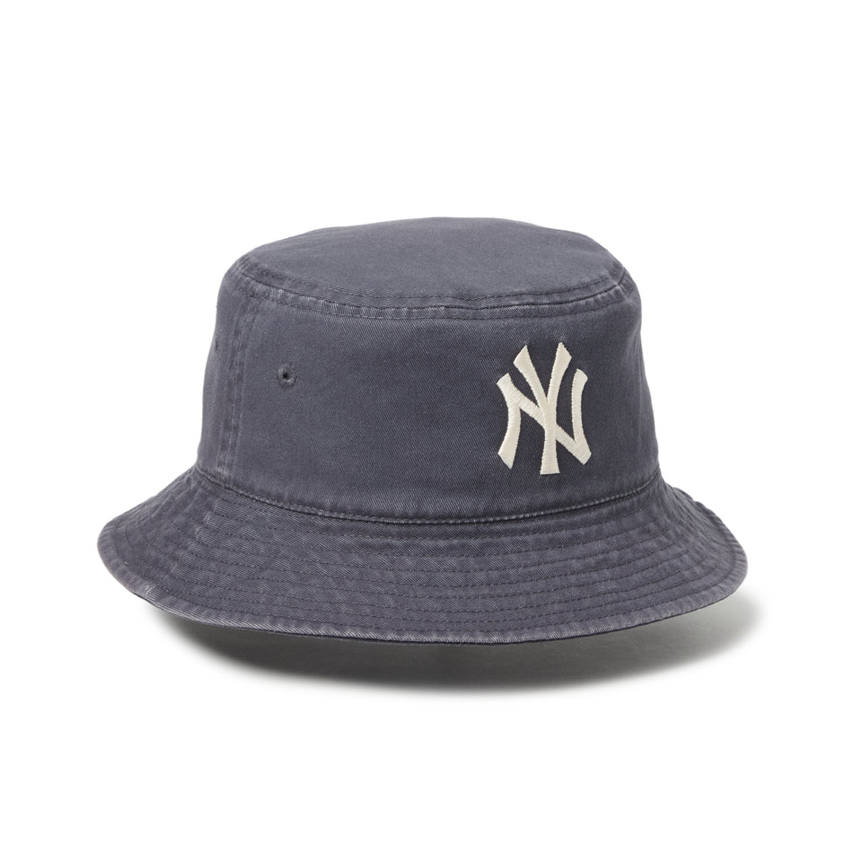バケット01 MLB Bucket Hat リバーシブル Reversible ニューヨーク・ヤンキース ネイビー/ダークグラファイト | NEW ERA ニューエラ公式オンラインストア