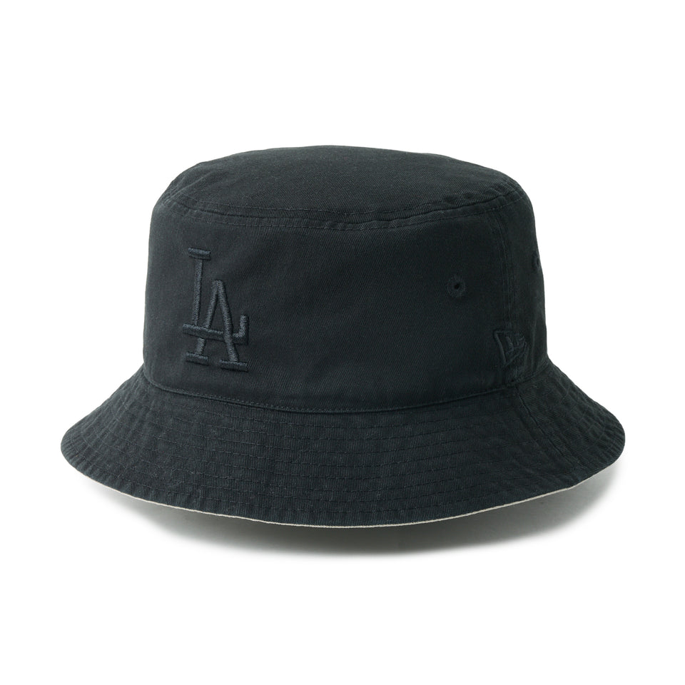 バケット01 MLB Bucket Hat リバーシブル Reversible ロサンゼルス・ドジャース ブラック/ペブル | NEW ERA ニューエラ公式オンラインストア