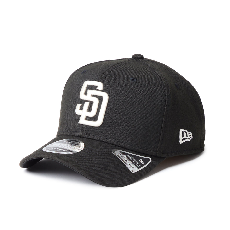 9SEVENTY ストレッチスナップ サンディエゴ・パドレス ブラック | NEW ERA ニューエラ公式オンラインストア