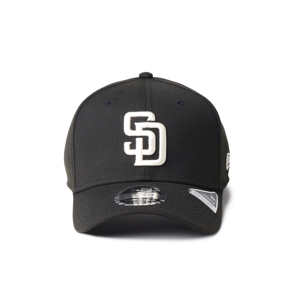 9SEVENTY ストレッチスナップ サンディエゴ・パドレス ブラック | NEW ERA ニューエラ公式オンラインストア
