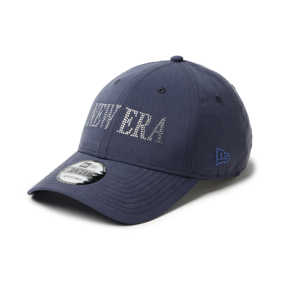 9FORTY クロスストラップ NEW ERA Rhinestone アッシュブルー | NEW ERA ニューエラ公式オンラインストア