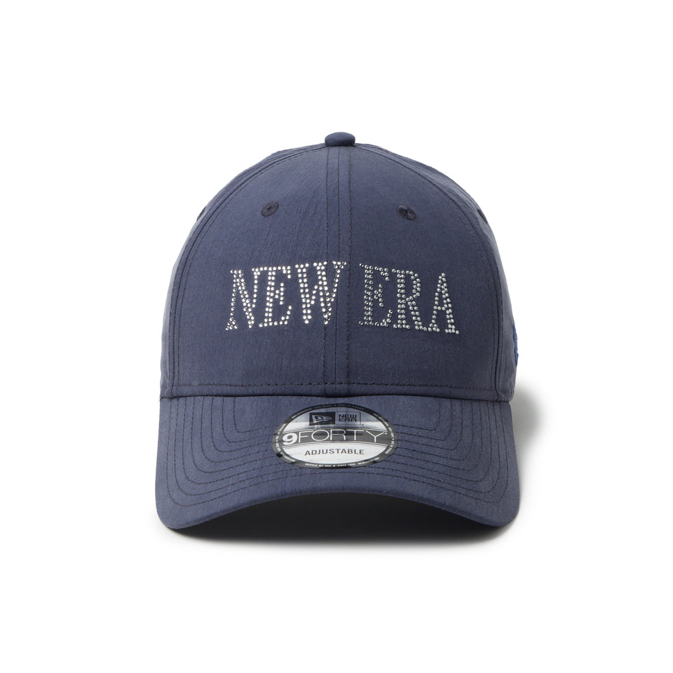 9FORTY クロスストラップ NEW ERA Rhinestone アッシュブルー | NEW ERA ニューエラ公式オンラインストア