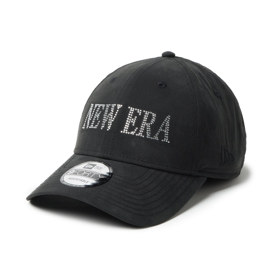 9FORTY クロスストラップ NEW ERA Rhinestone ブラック | NEW ERA ニューエラ公式オンラインストア