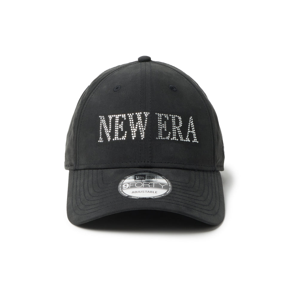 9FORTY クロスストラップ NEW ERA Rhinestone ブラック | NEW ERA ニューエラ公式オンラインストア