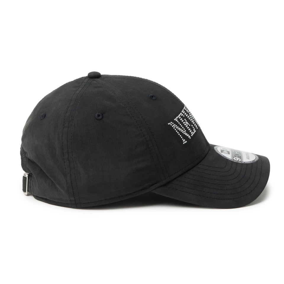 9FORTY クロスストラップ NEW ERA Rhinestone ブラック | NEW ERA ニューエラ公式オンラインストア