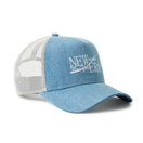 9FORTY A-Frame　トラッカー Wind Logo ウォッシュドデニム 26SS | NEW ERA ニューエラ公式オンラインストア