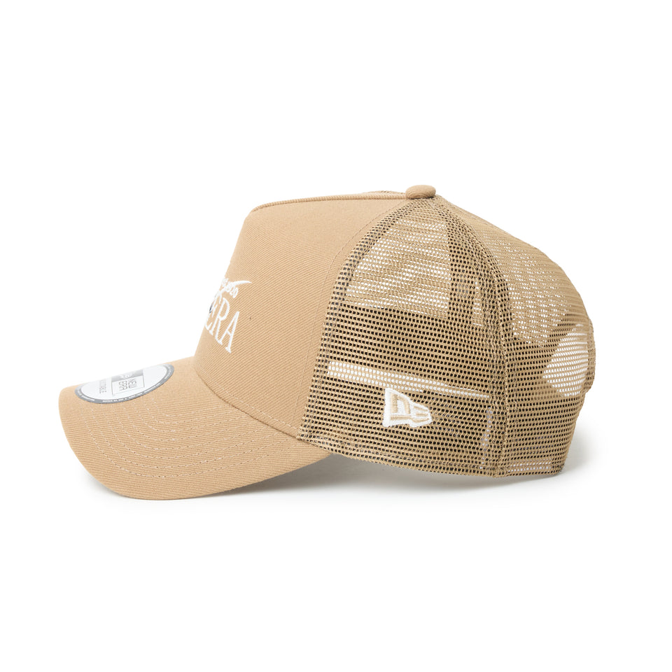 9FORTY A-Frame　トラッカー Wind Logo カーキ 26SS | NEW ERA ニューエラ公式オンラインストア